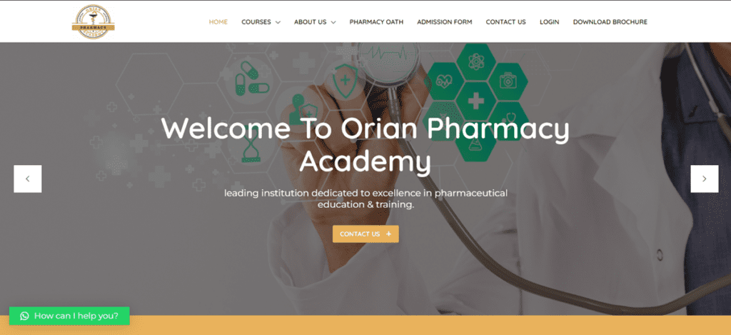 Orian Pharmacy Academy
